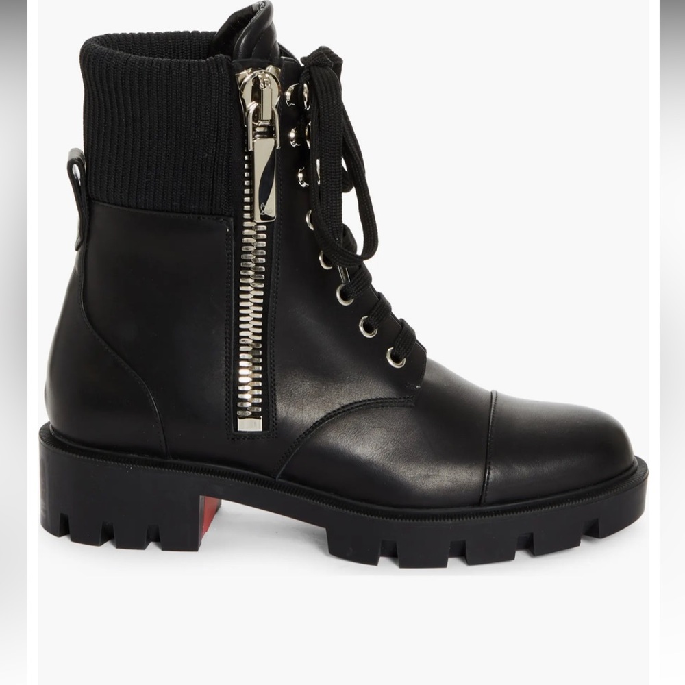 Christian Louboutin en hiver lug sole bootie size 37 (7) - Picture 2 of 10